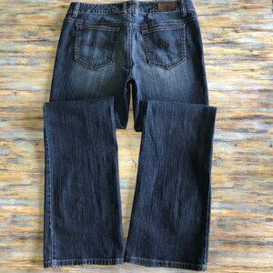 Tommy Hilfiger Jeans American Freedom Modern Rise Boot Cut Blue Womens Size 8